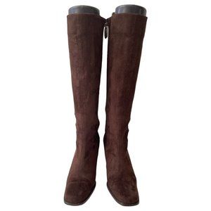 Donald J Pliner Suede Brown boots Women's Size 5 M